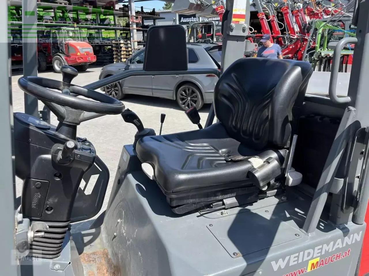 Wiellader Weidemann 1160e mit typisierung, 310ah