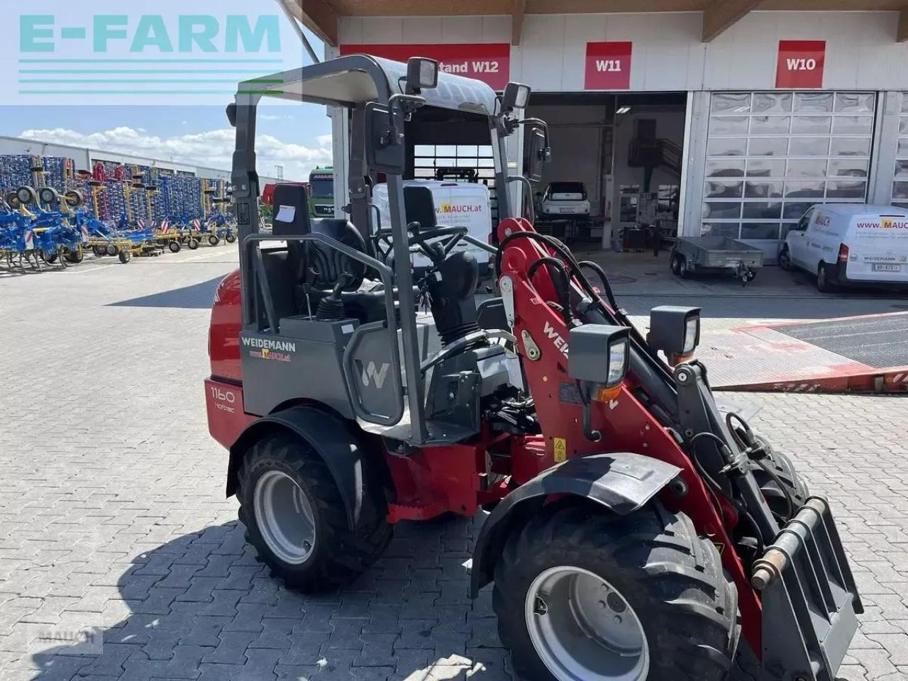 Wiellader Weidemann 1160e mit typisierung, 310ah
