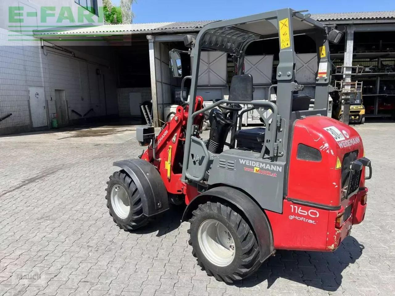 Wiellader Weidemann 1160e mit typisierung, 310ah