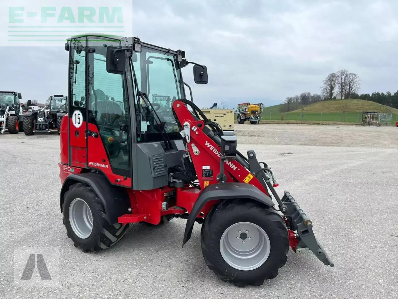 Wiellader Weidemann 1190e