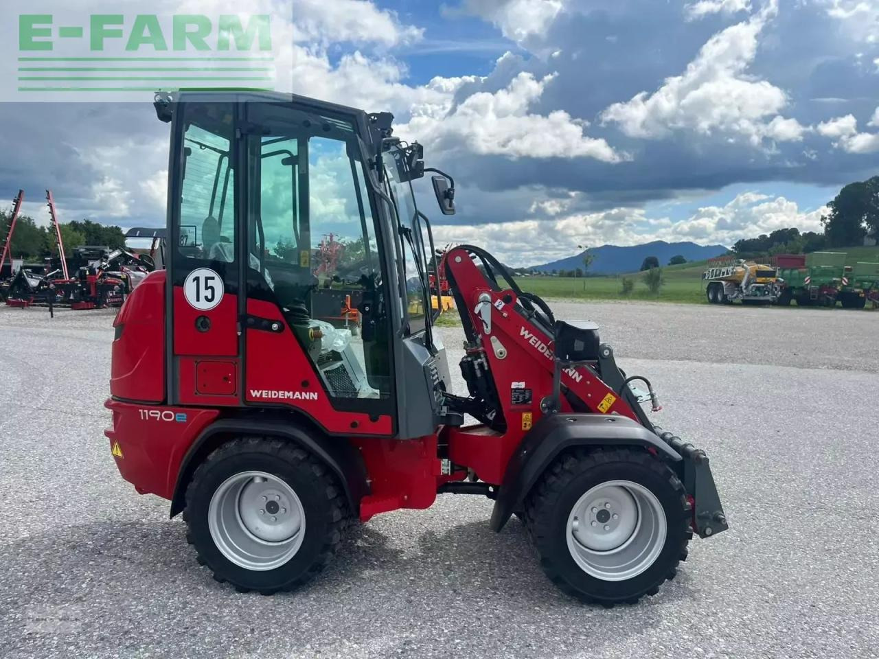 Wiellader Weidemann 1190e