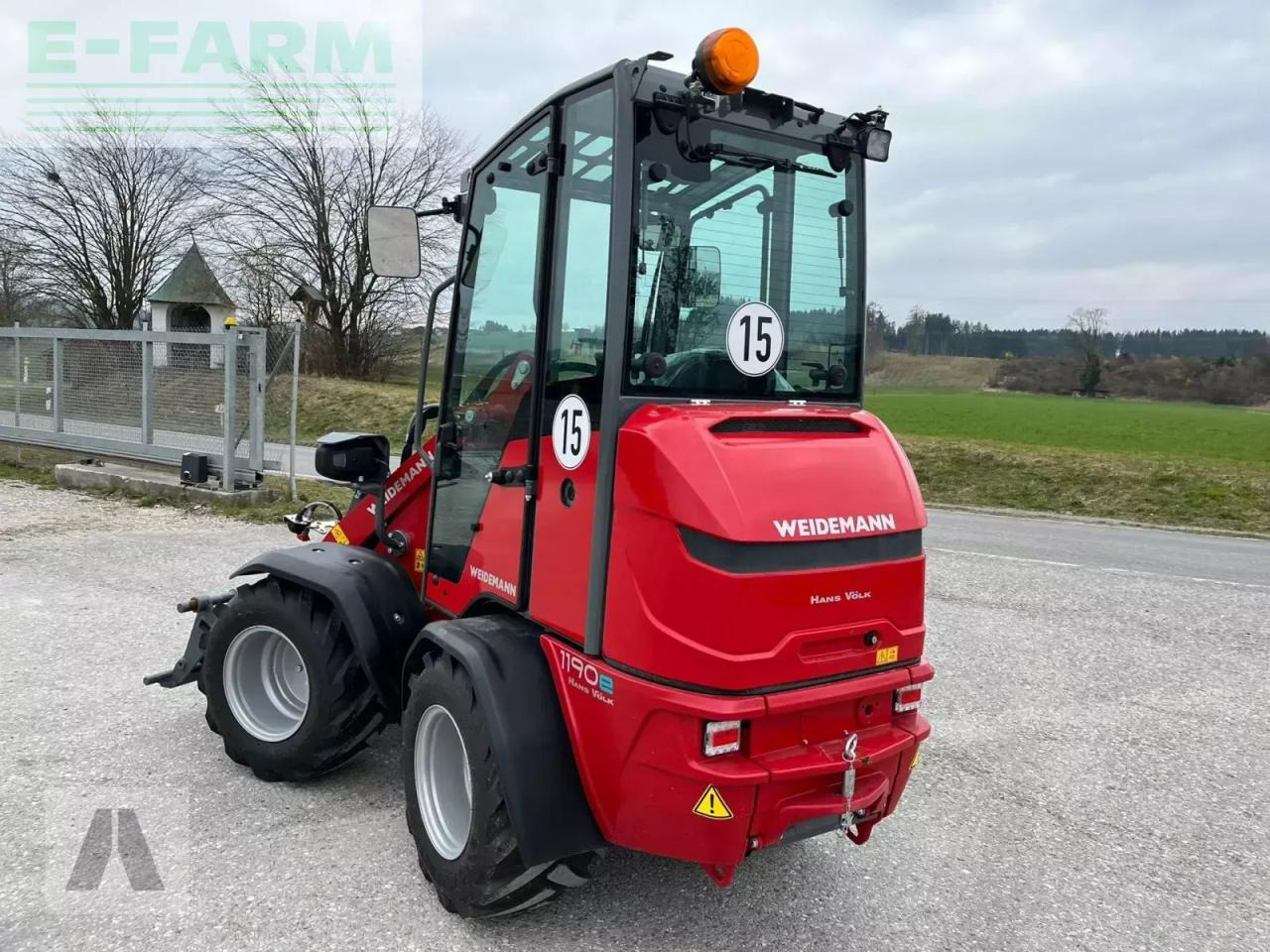 Wiellader Weidemann 1190e