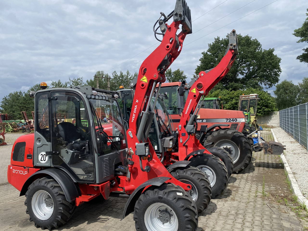 Wiellader Weidemann 2070 cx LP