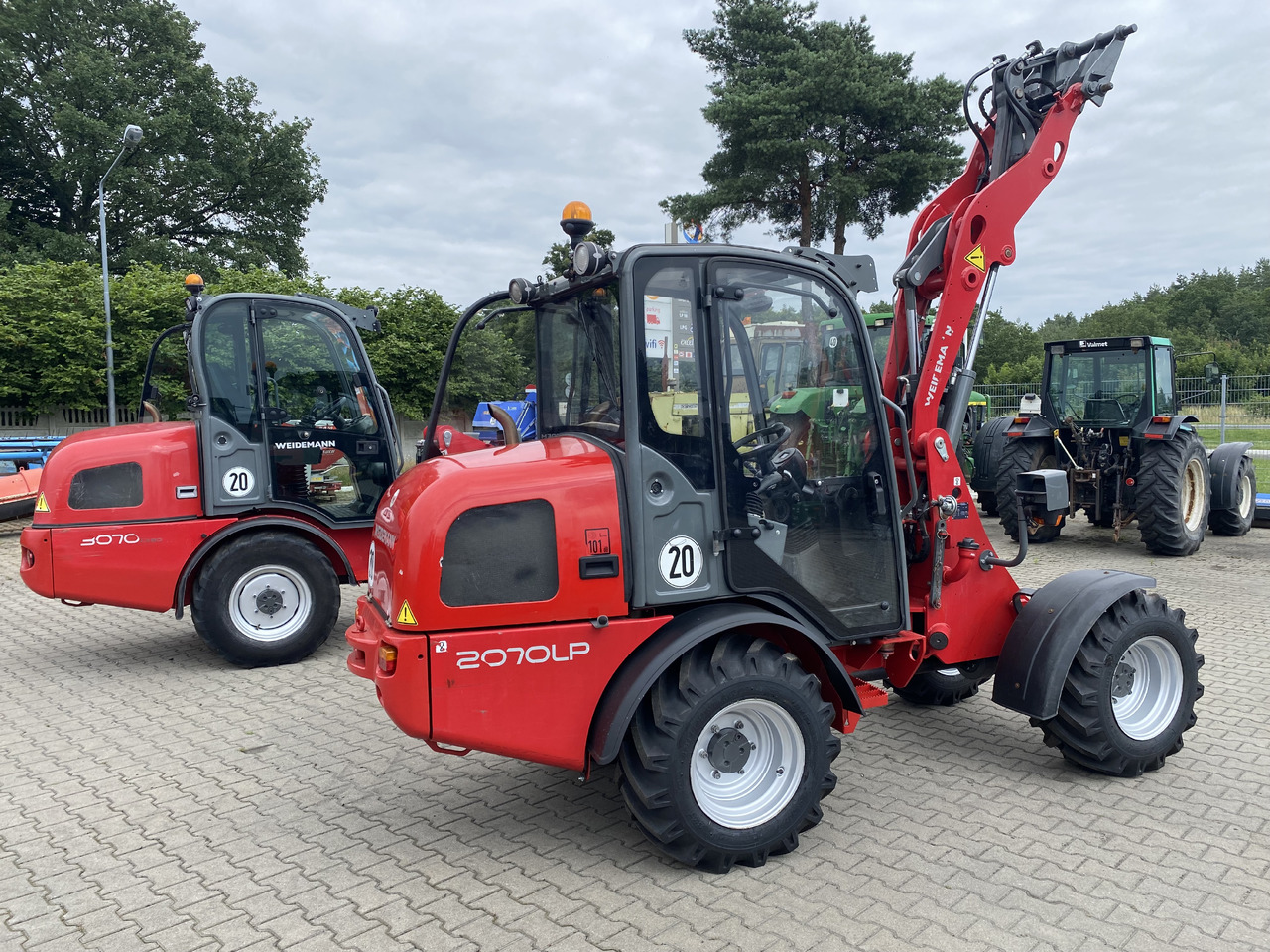 Wiellader Weidemann 2070 cx LP