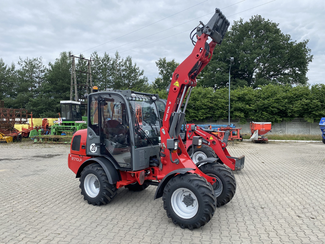 Wiellader Weidemann 2070 cx LP