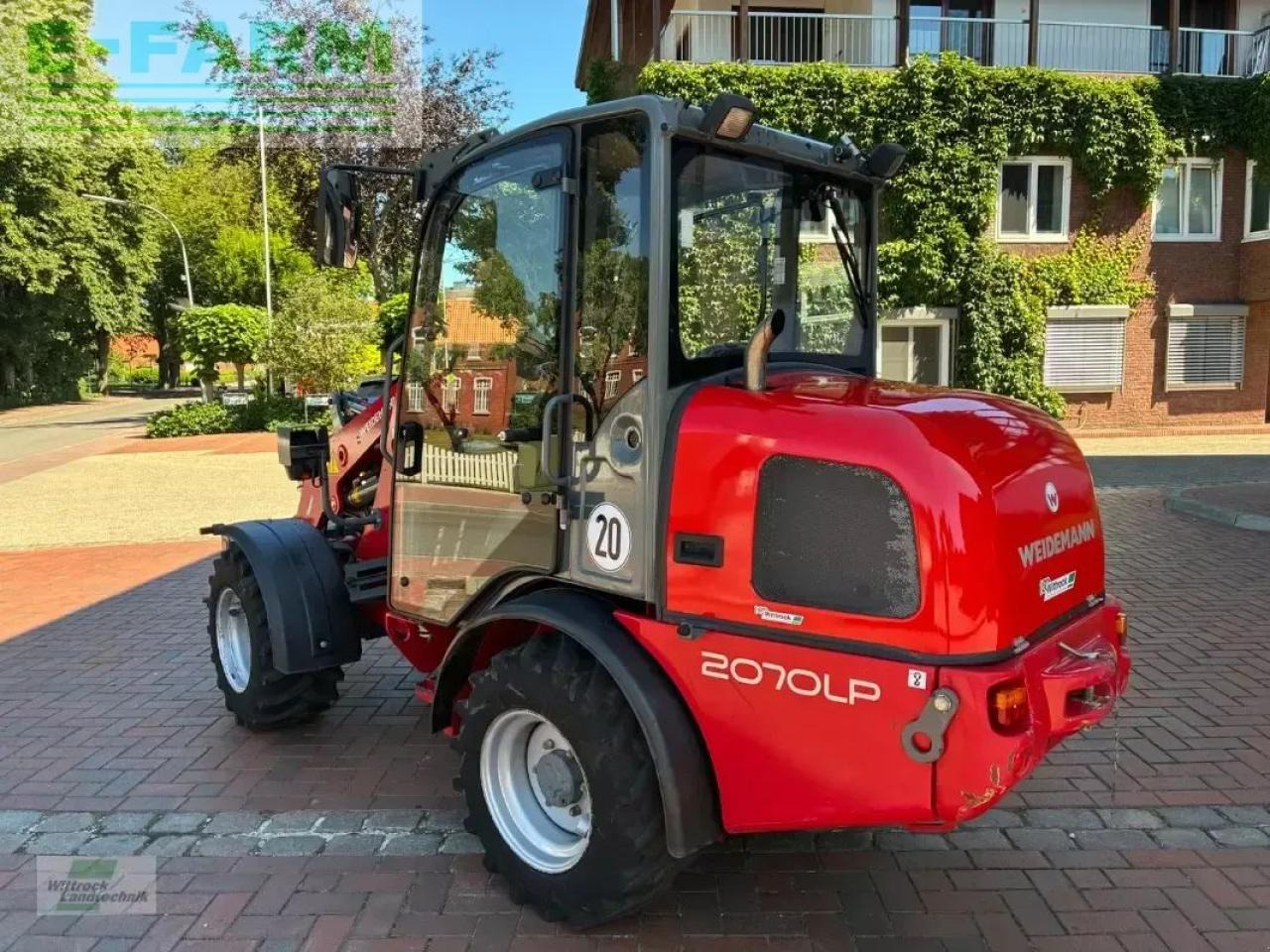 Wiellader Weidemann 2070 cx lp