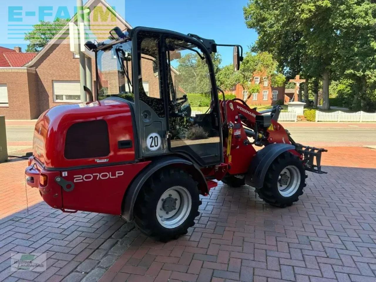 Wiellader Weidemann 2070 cx lp