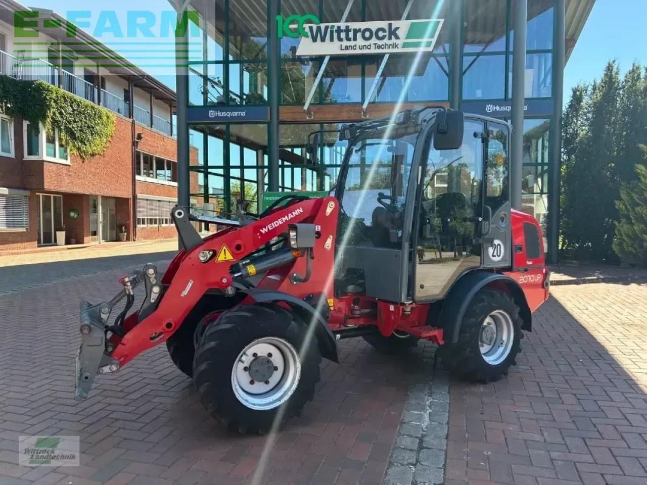 Wiellader Weidemann 2070 cx lp
