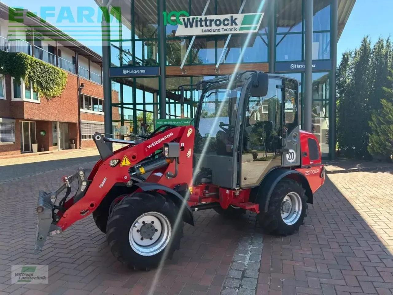 Wiellader Weidemann 2070 cx lp