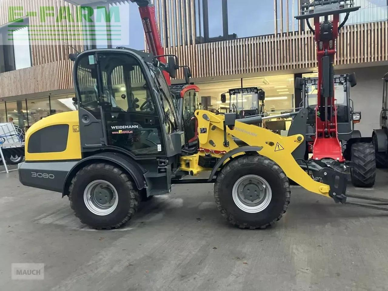Wiellader Weidemann 3080 radlader prompt verfügbar