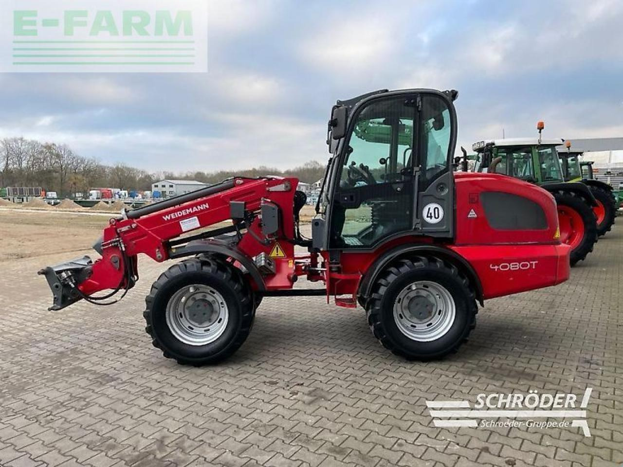 Wiellader Weidemann 4080 t
