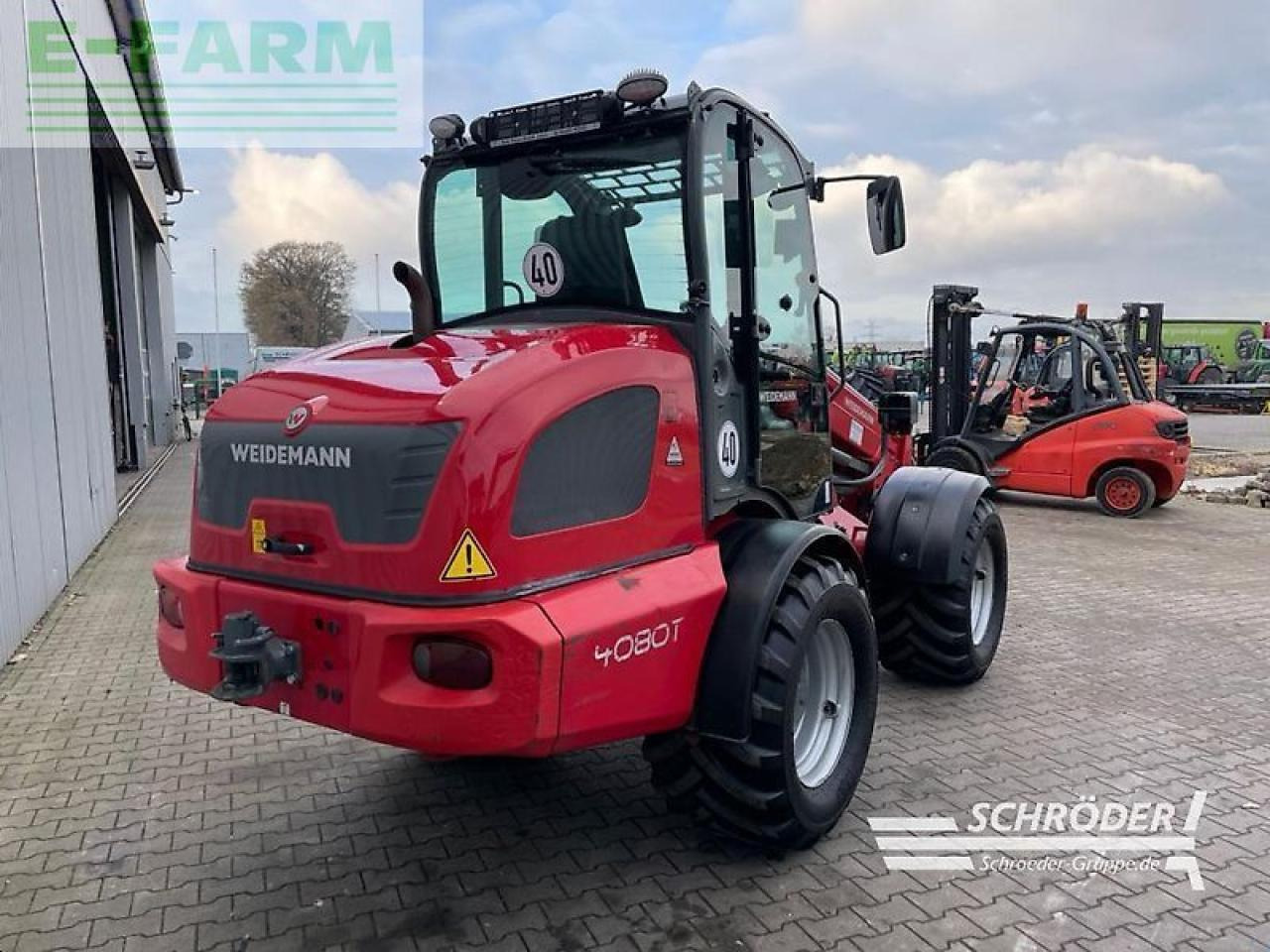Wiellader Weidemann 4080 t