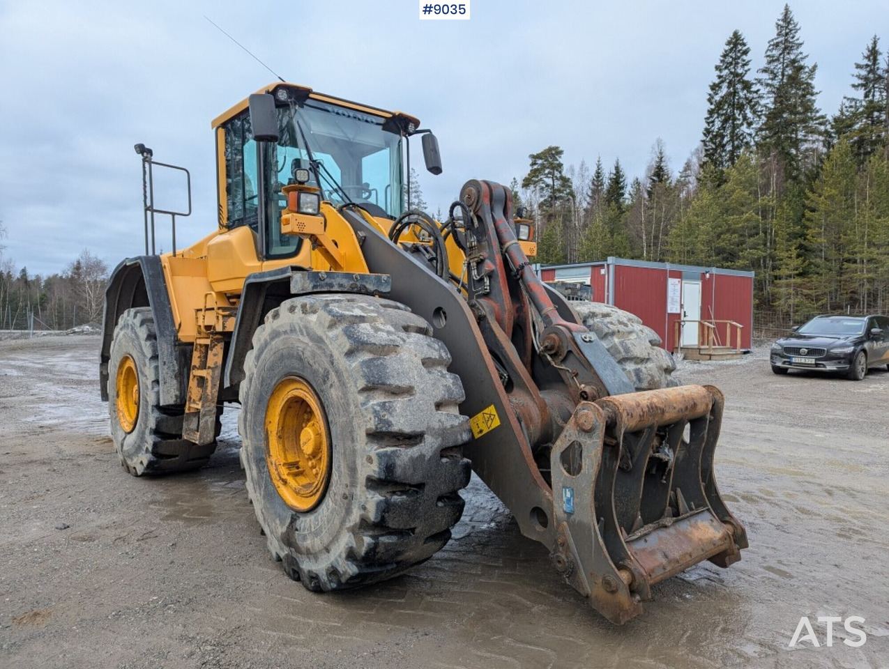 Wiellader Wheel Loader Volvo L180F (SEE VIDEO)