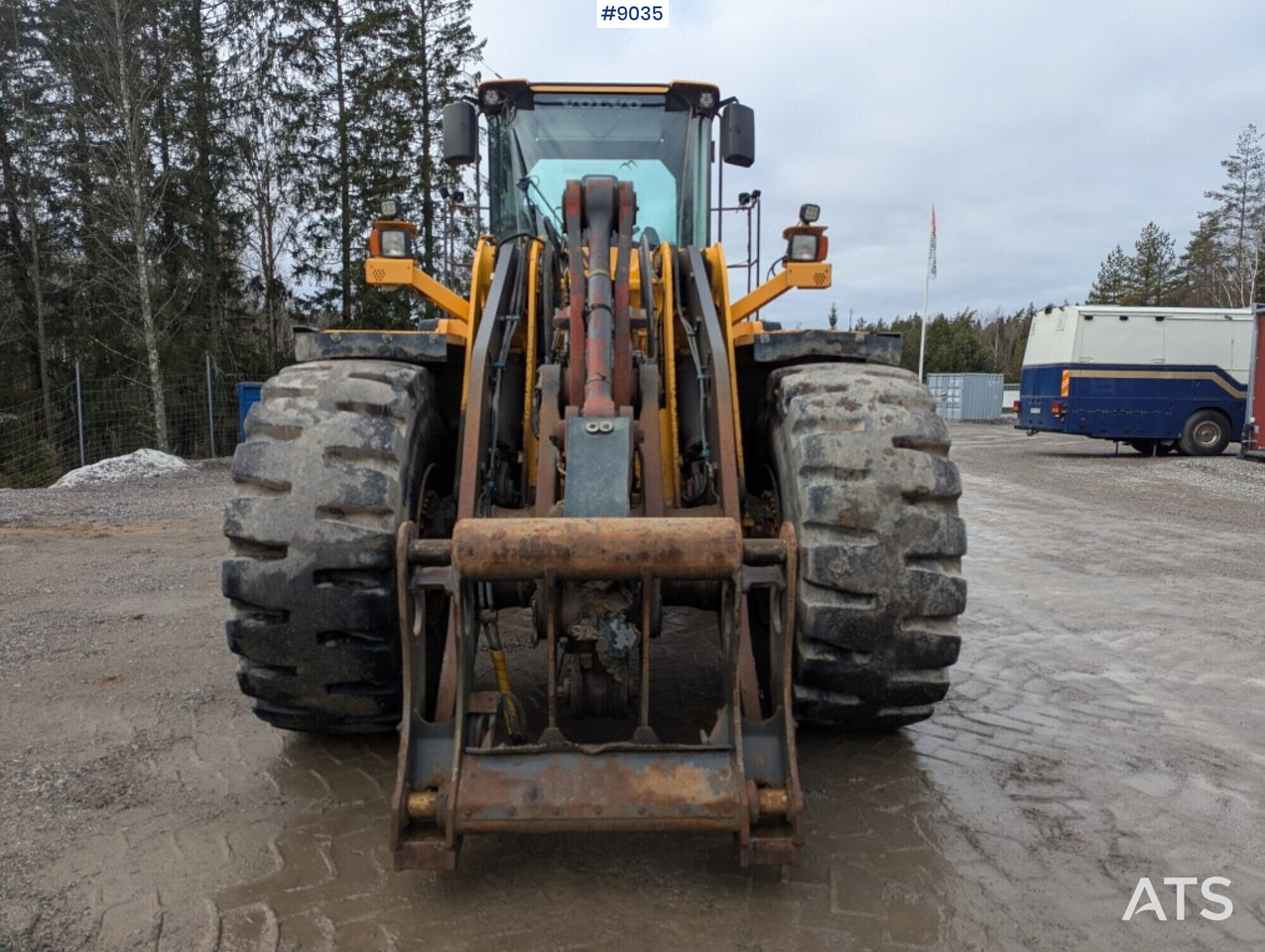 Wiellader Wheel Loader Volvo L180F (SEE VIDEO)