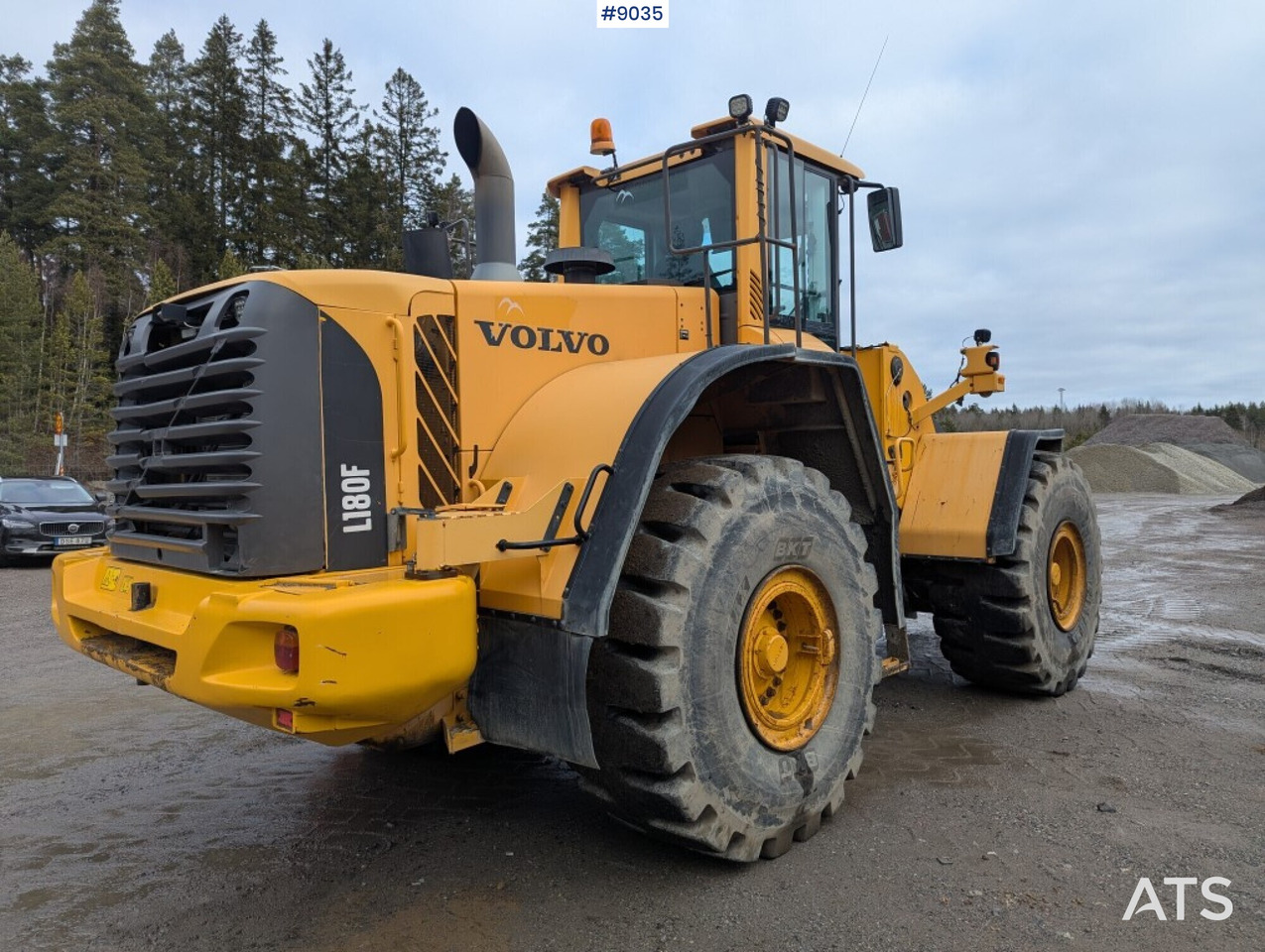 Wiellader Wheel Loader Volvo L180F (SEE VIDEO)