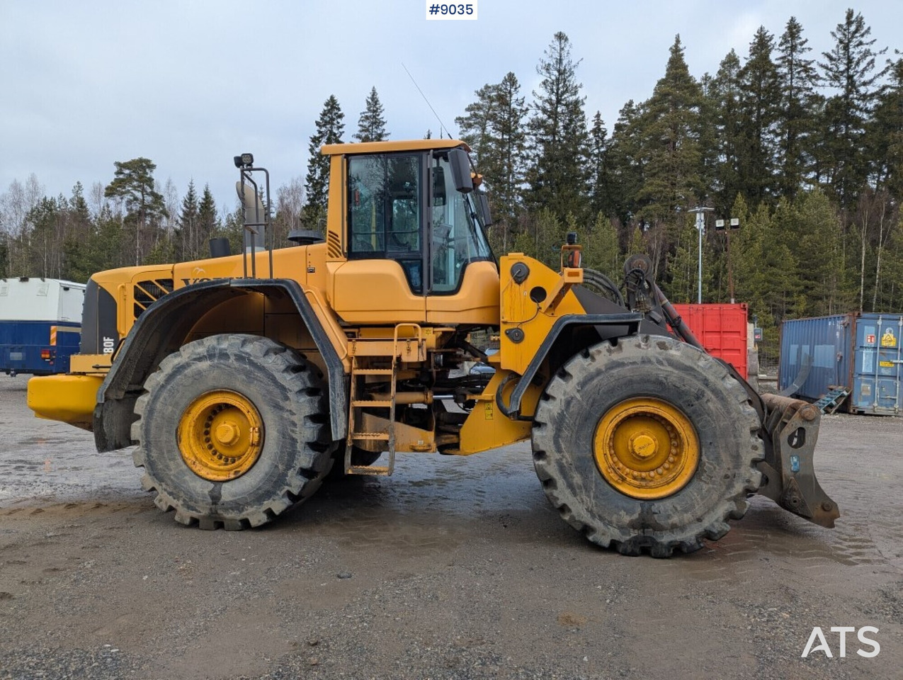 Wiellader Wheel Loader Volvo L180F (SEE VIDEO)