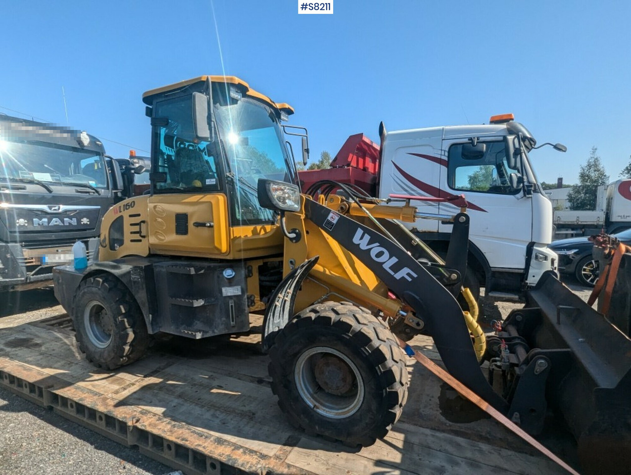 Wiellader Wheel Loader Wolf WL160 with Bucket