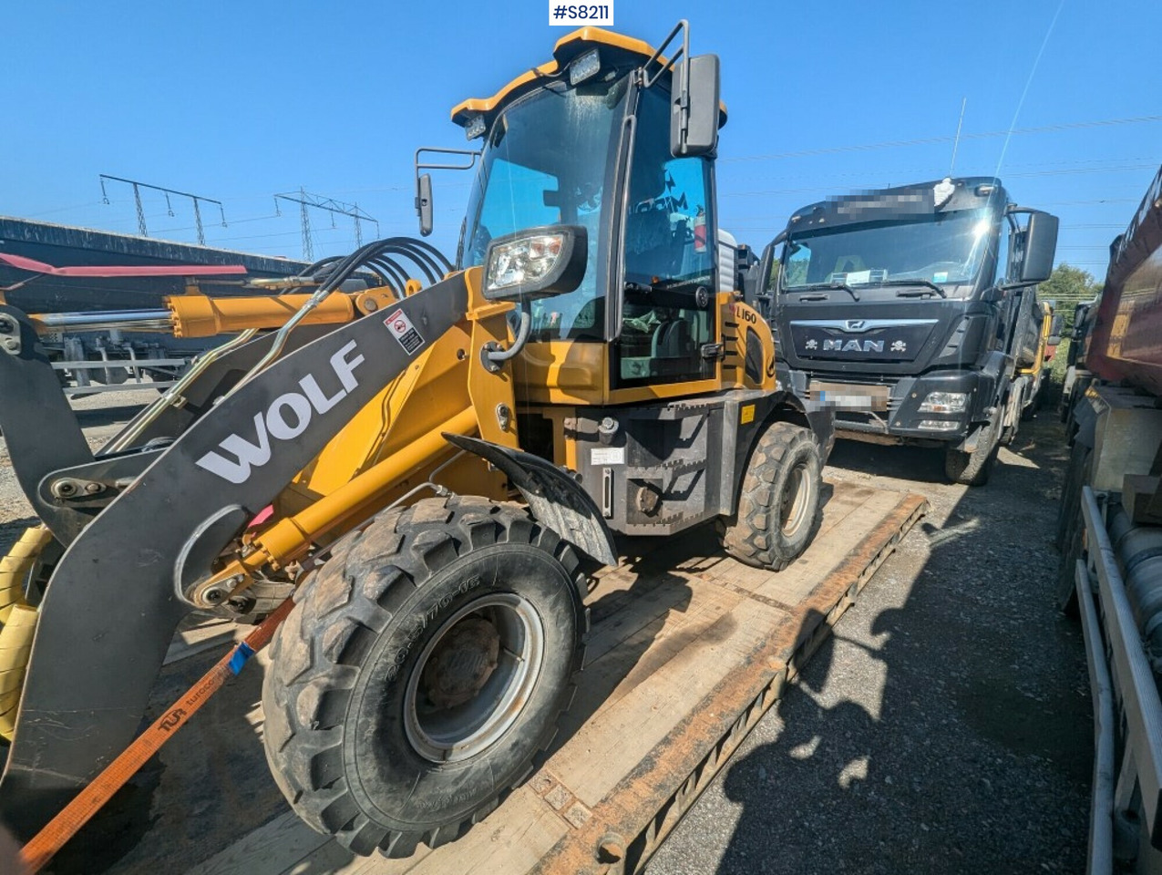 Wiellader Wheel Loader Wolf WL160 with Bucket