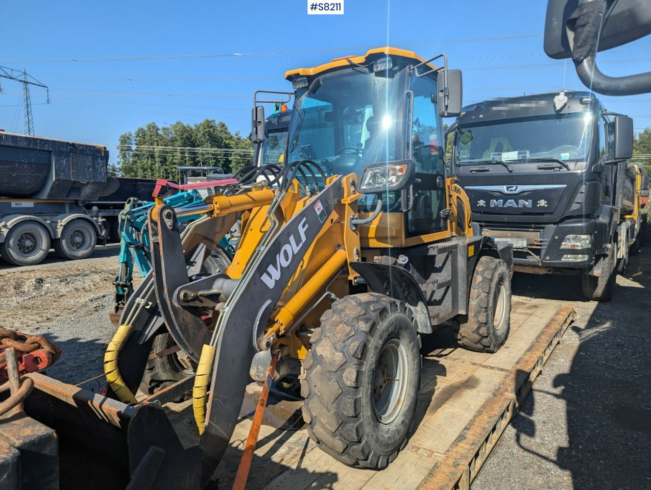 Wiellader Wheel Loader Wolf WL160 with Bucket