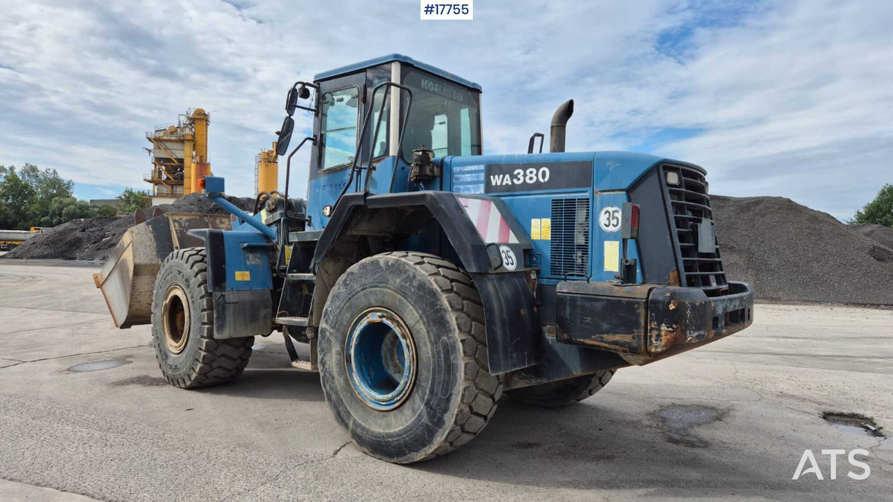 Wiellader Wheel loader KOMATSU WA380 5H (2002)