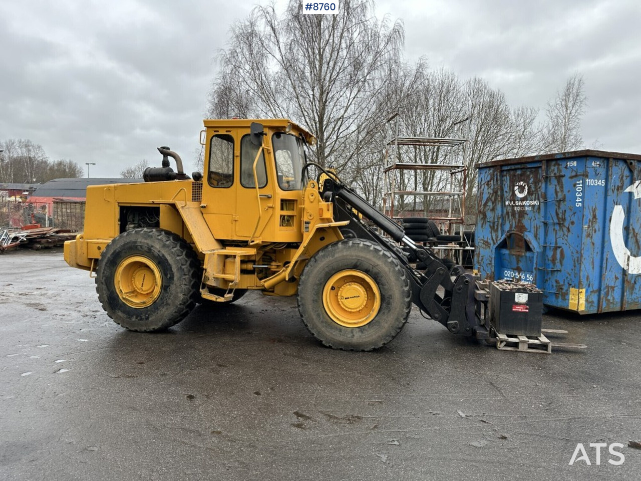 Wiellader Wheel loader, VOLVO BM 4400 (SEE VIDEO)