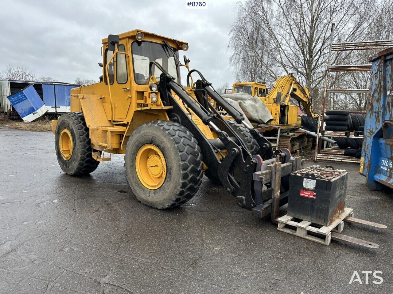 Wiellader Wheel loader, VOLVO BM 4400 (SEE VIDEO)