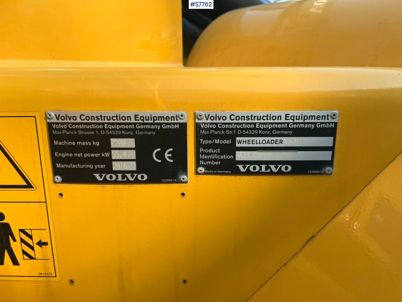 Wiellader Wheel loader Volvo L35 GT