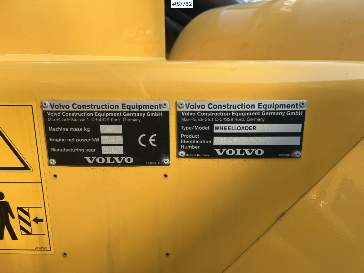 Wiellader Wheel loader Volvo L35 GT