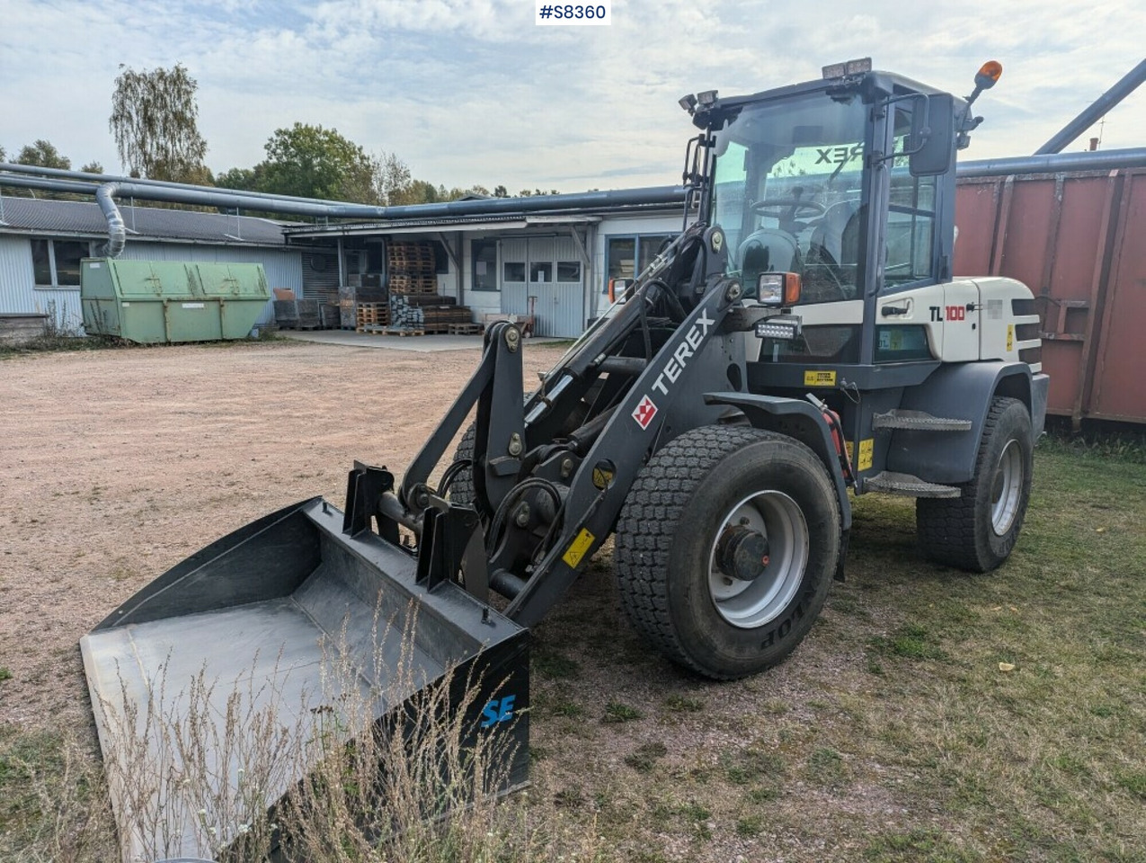 Wiellader Wheeled Loader Terex TL100 with gear