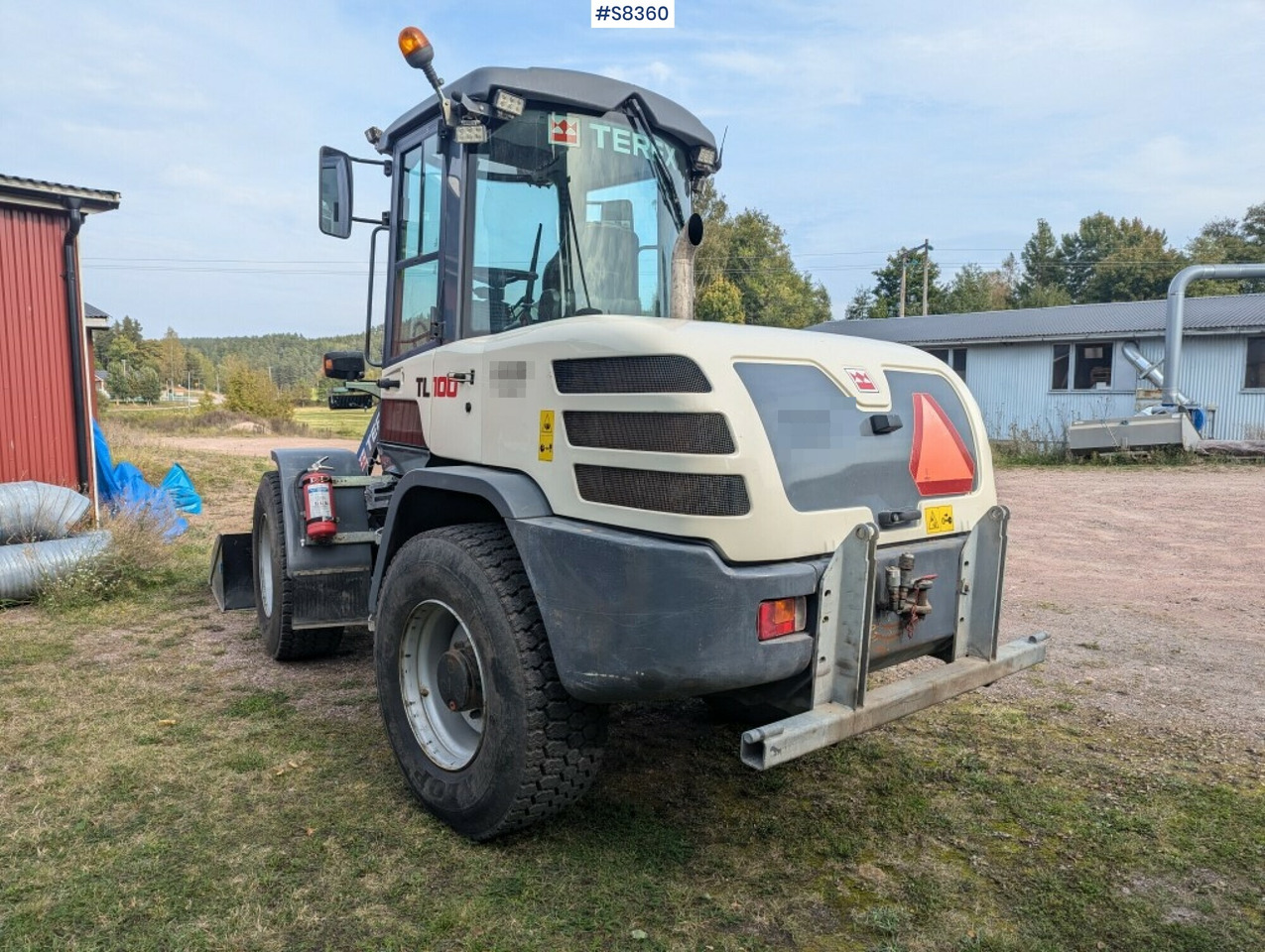 Wiellader Wheeled Loader Terex TL100 with gear