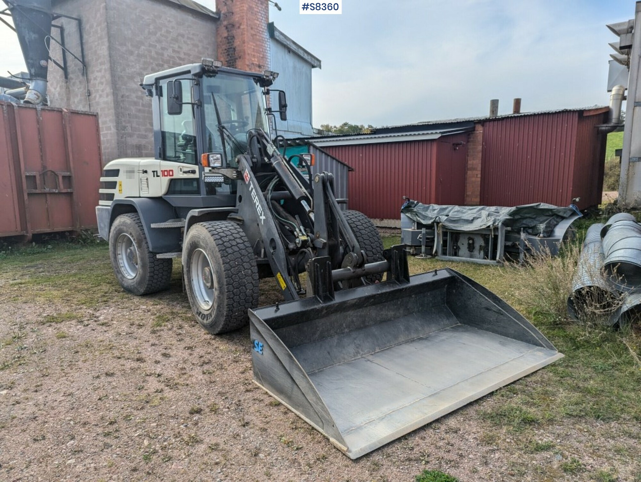 Wiellader Wheeled Loader Terex TL100 with gear