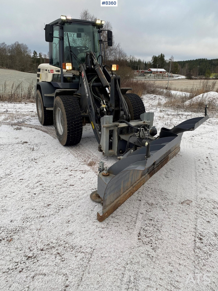 Wiellader Wheeled Loader Terex TL100 with gear