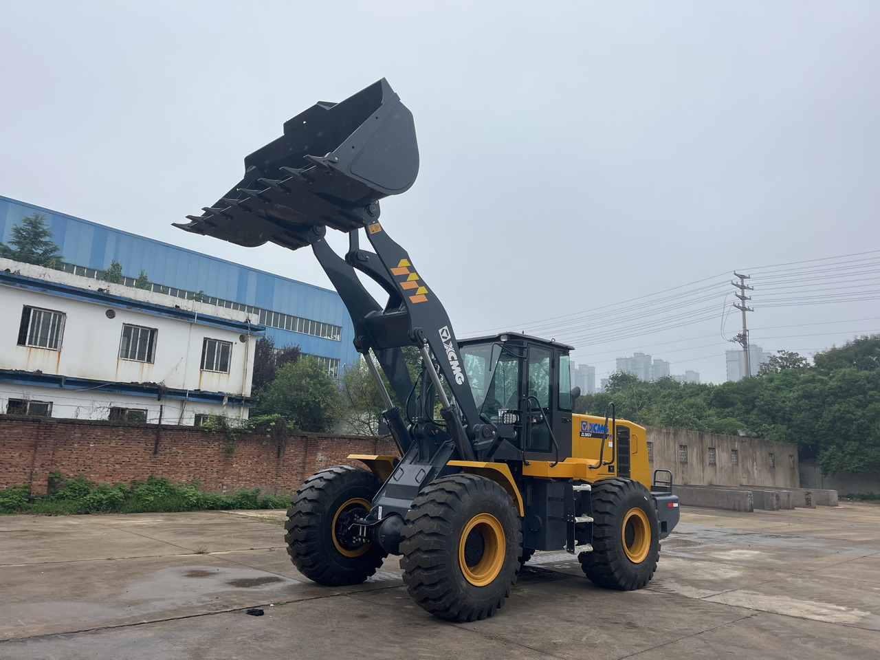 Wiellader XCMG hot sale 5ton used wheel loader Zl50gv price