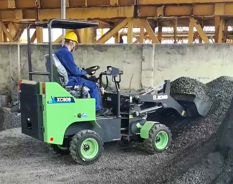 Wiellader XCMG official electric small wheel loader XC906EV