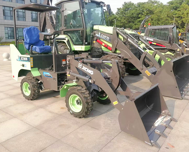 Wiellader XCMG official electric small wheel loader XC906EV