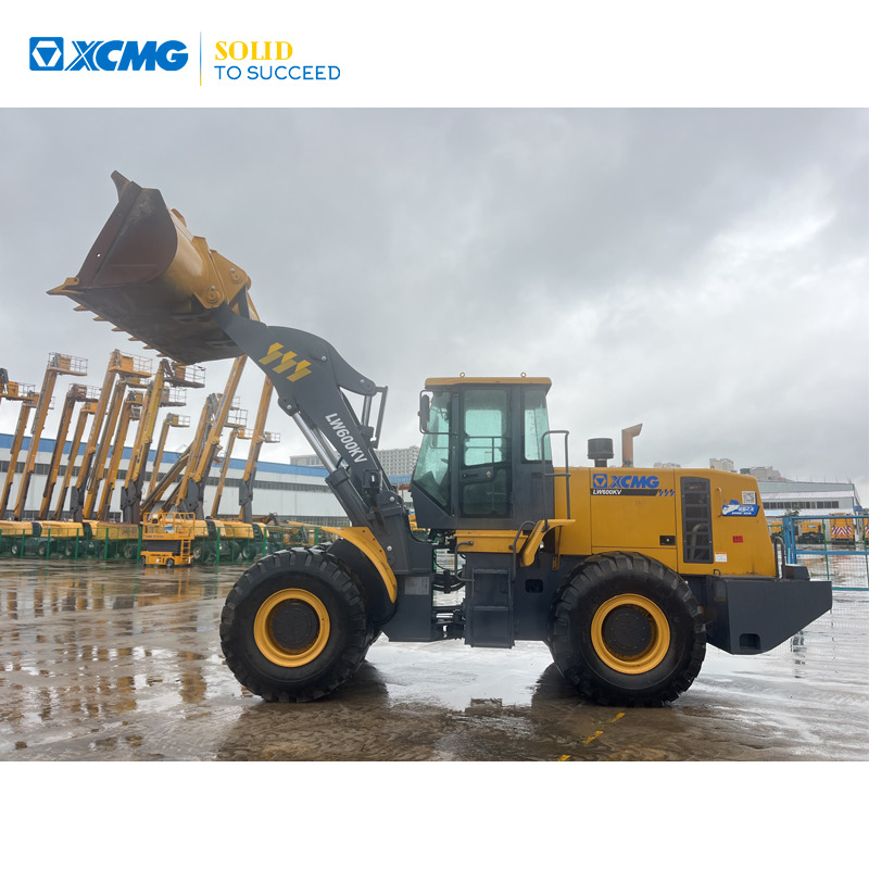 Wiellader XCMG official used 6ton hydraulic wheel loader LW600KV