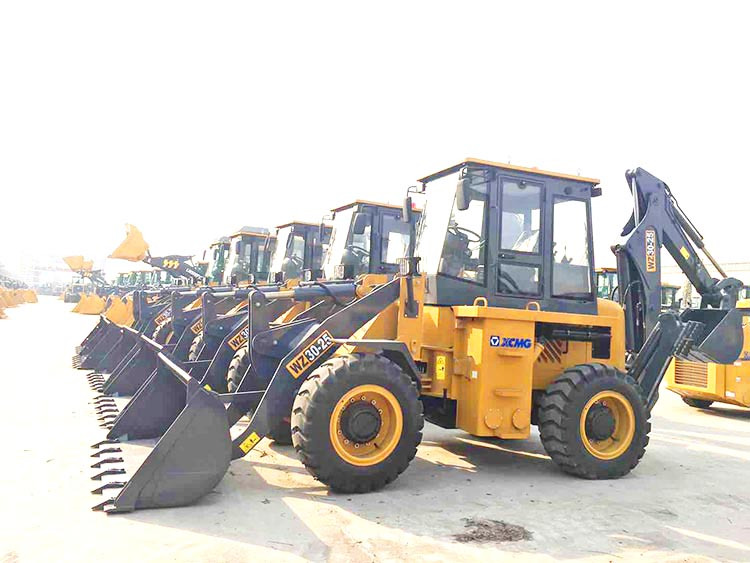 Wiellader XCMG small wz30-25 backhoe loader price