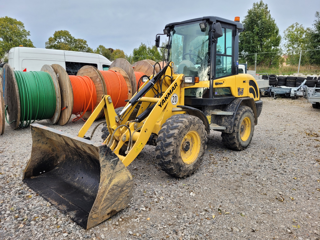 Wiellader YANMAR V65