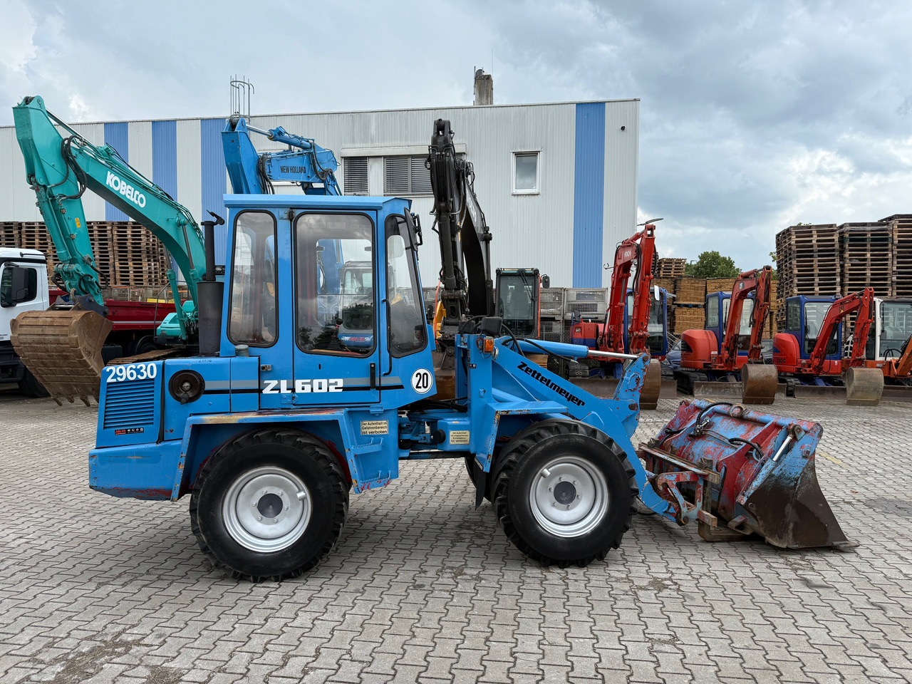 Wiellader Zettelmeyer ZL502C Radlader Gabel+Klappschaufel+SW