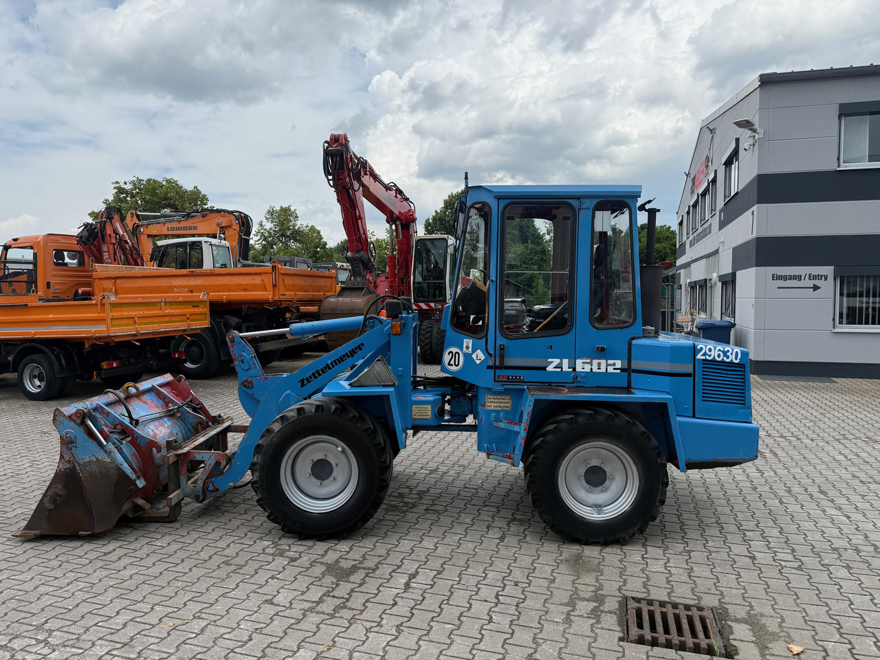 Wiellader Zettelmeyer ZL502C Radlader Gabel+Klappschaufel+SW