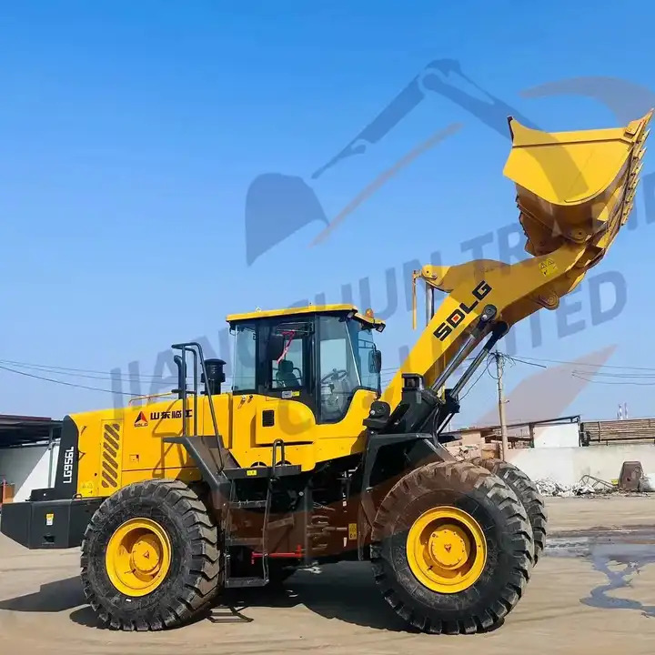 Wiellader competitive Used wheel loader SDLG 956L L956F 956l wheel loader China heavy duty hydraulic tractor loader in low price