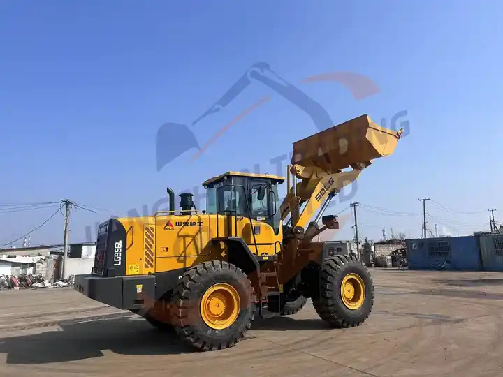 Wiellader competitive Used wheel loader SDLG 956L L956F 956l wheel loader China heavy duty hydraulic tractor loader in low price