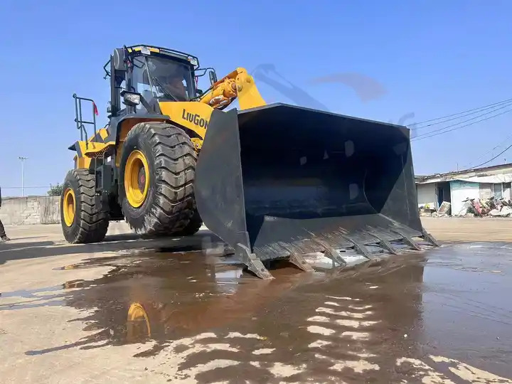 Wiellader free shipping Original LiuGong Wheel Loader 856H in Good Condition IN good price