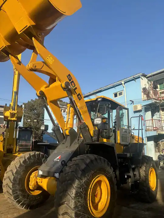 Wiellader second hand wheel loader SDLG 956L L956F 956l original China heavy duty hydraulic tractor loader with Low running hours