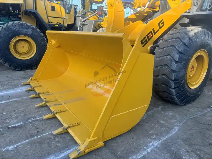 Wiellader second hand wheel loader SDLG 956L L956F 956l original China heavy duty hydraulic tractor loader with Low running hours