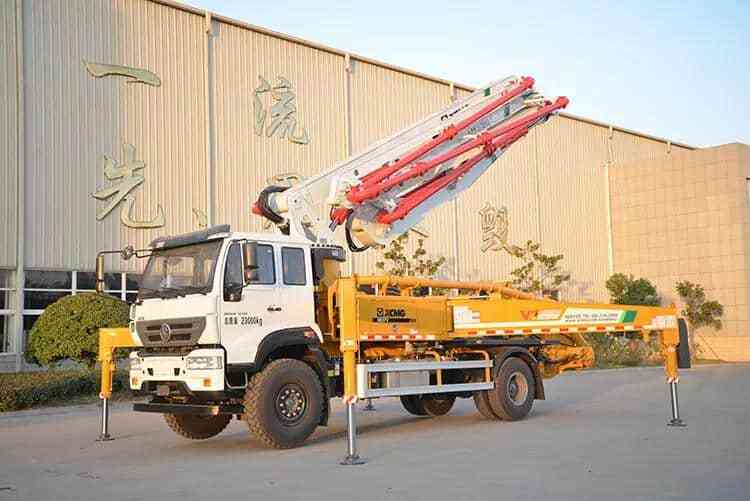 Betonpomp XCMG Concrete Pump Truck Used HB37V Mounted Concrete Pump Truck Trade: afbeelding 2