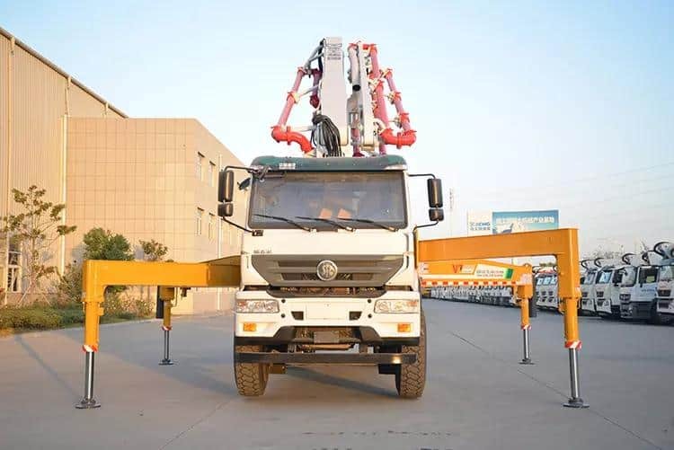 Betonpomp XCMG Concrete Pump Truck Used HB37V Mounted Concrete Pump Truck Trade: afbeelding 5