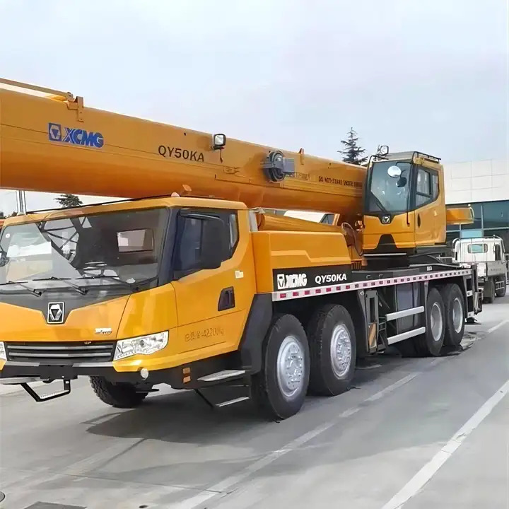 Mobiele kraan XCMG Official used mobile crane QY50KA crane 50tons: afbeelding 4
