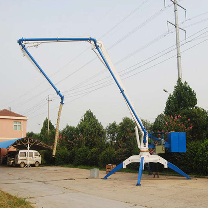 Leasing  XCMG Schwing spider concrete placing boom 17m mobile concrete placing machine XCMG Schwing spider concrete placing boom 17m mobile concrete placing machine: afbeelding 3