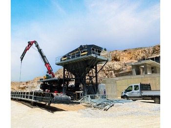 FABO HORIZONTAL VIBRATING SCREEN WITH SHAFT - zeefinstallatie